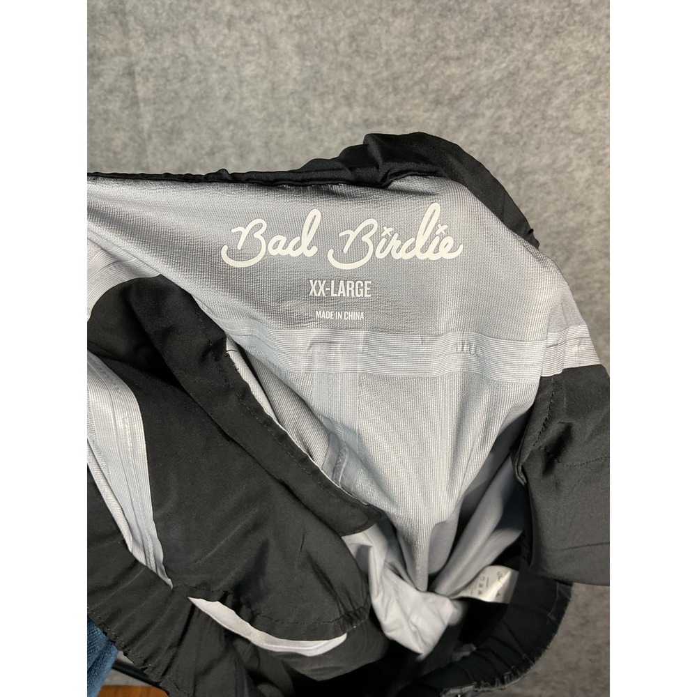 Bad Birdie BadElements Men's Golf Rain Pants XX-Large Waterproof Windproof Black - Picture 7 of 8